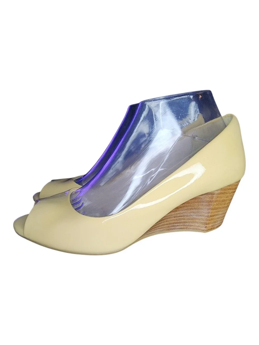 Cole Haan Sadie Grand Open Toe Wedge Pump, Womens 7.5